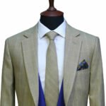 Windowpane Check Suit