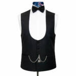 Black Tuxedo With Bow Tie