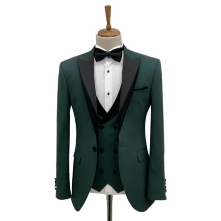 Forest Green Tuxedo Suit