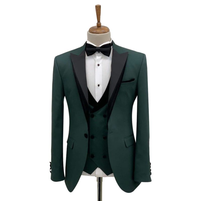 Top 6 Classic Wedding Tuxedo Colors 40 Forest Green Tuxedo Suit