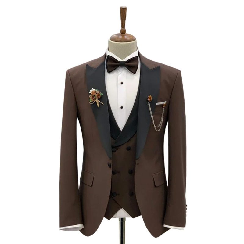 Dark Brown Tuxedo