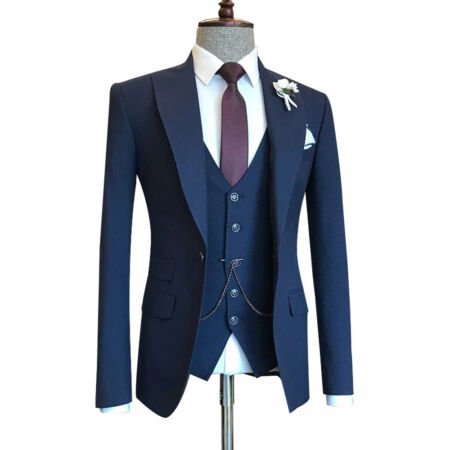 Custom Made Blue Suit