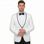 Andre Emilio James Bond White Dinner Jacket