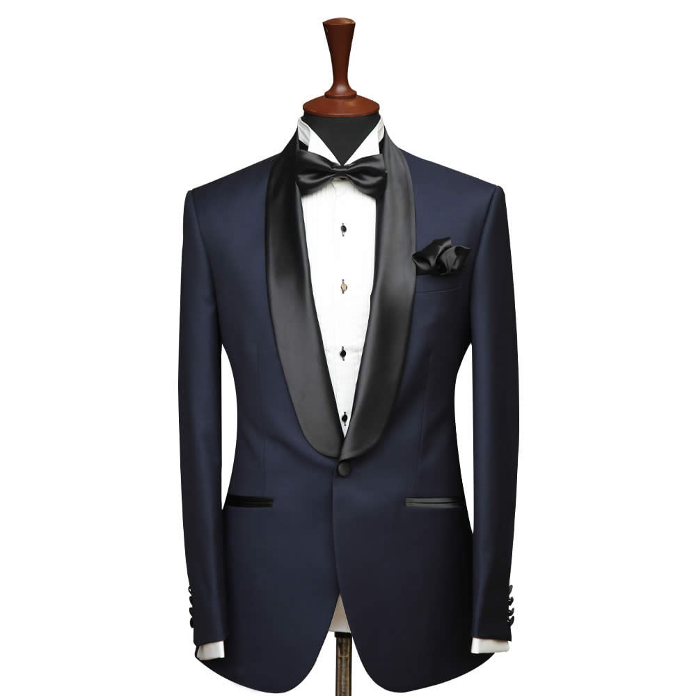 Buy Blue Tuxedo Jacket By Andre Emilio Free Shipping