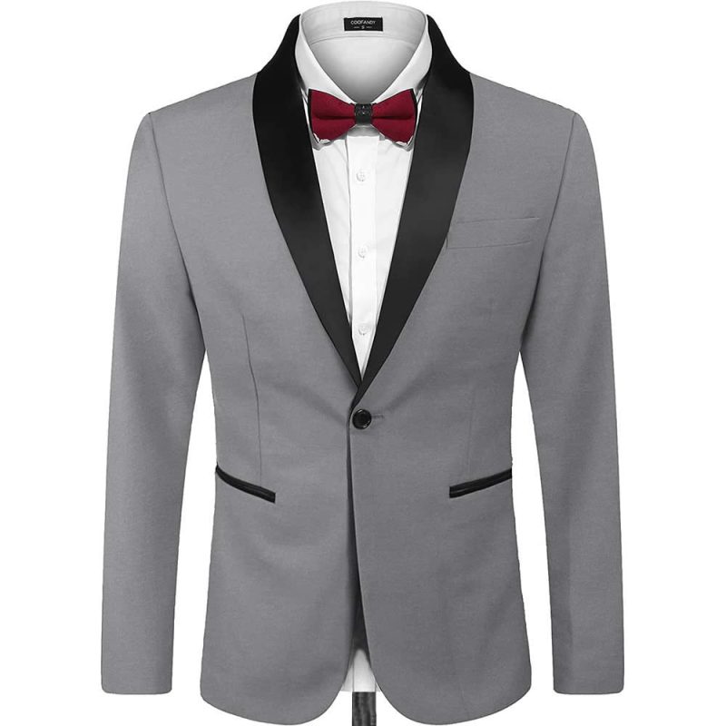 Grey Dinner Jacket
