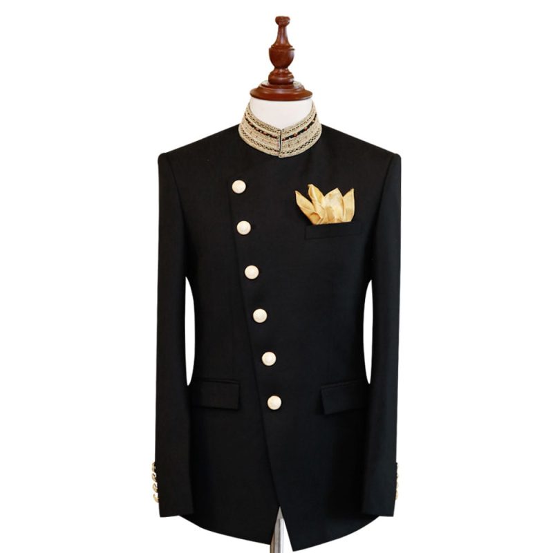 Custom Black Luxury Suit