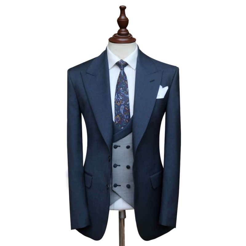 Mens Blue Wedding Suit