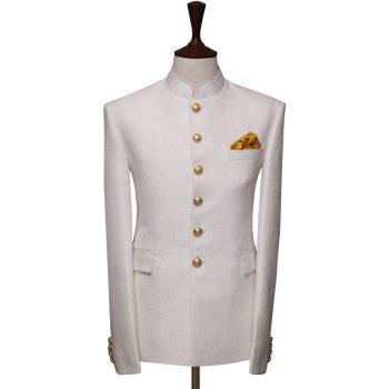 Pearl White Luxury Suit