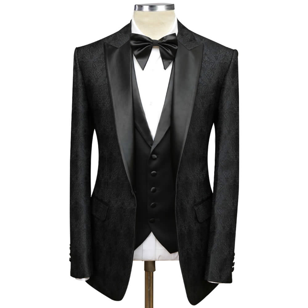Buy Black Tuxedo For Wedding ️ Free Shipping Worldwide
