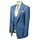 Sky Blue Prom Suit For Gentleman