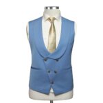 Sky Blue Prom Suit For Gentleman