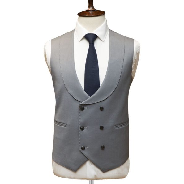 Grey-Business-Suit-Waistcoat