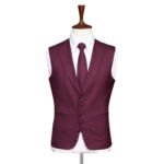 Maroon Suit For wedding