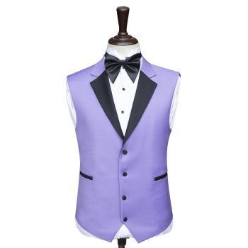 Purple Tuxedo Vest