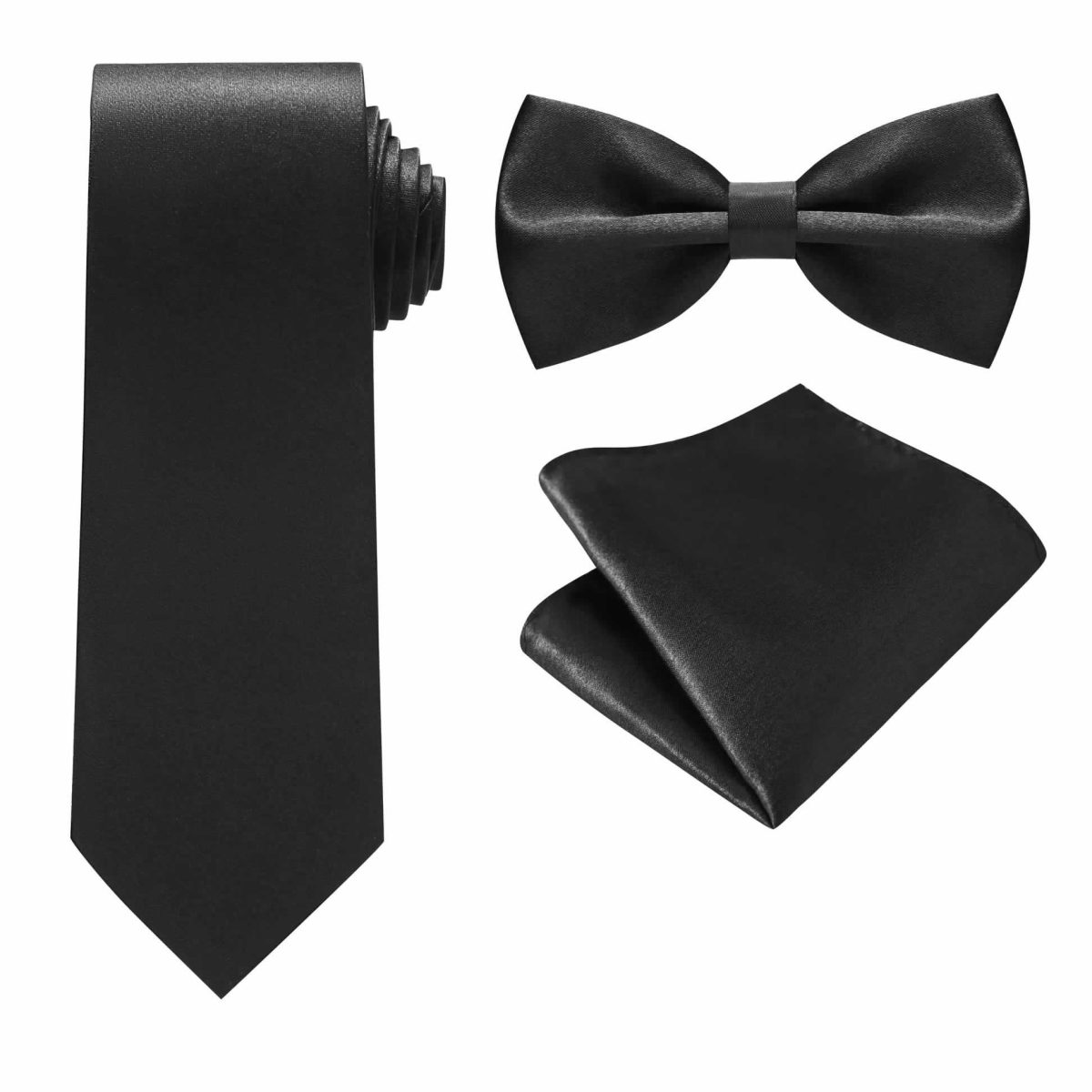 Black Mens Suit Accessories