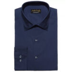 Navy Blue Dress Shirt
