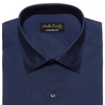 Navy Blue Dress Shirt