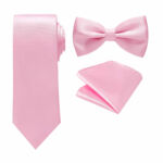 Rose Pink Men's Suit Accessories Set 1 Rose Pink Men’s Suit Accessories