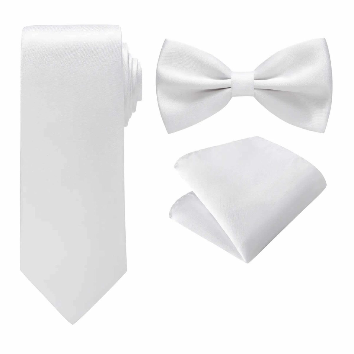 White Men's Suit Accessories