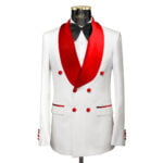 White And Red Tuxedo