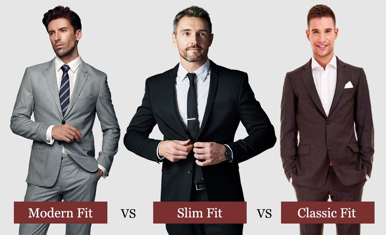 Custom Fit Vs. Slim Fit Vs. Tailored Fit Suits