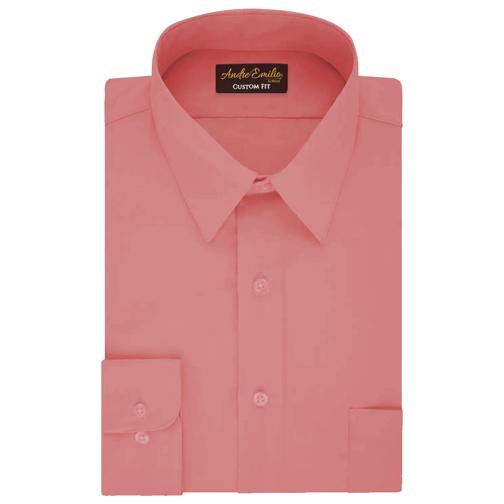 Shop Now Dusty Rose Dress Shirt - Andre Emilio | 10% Off