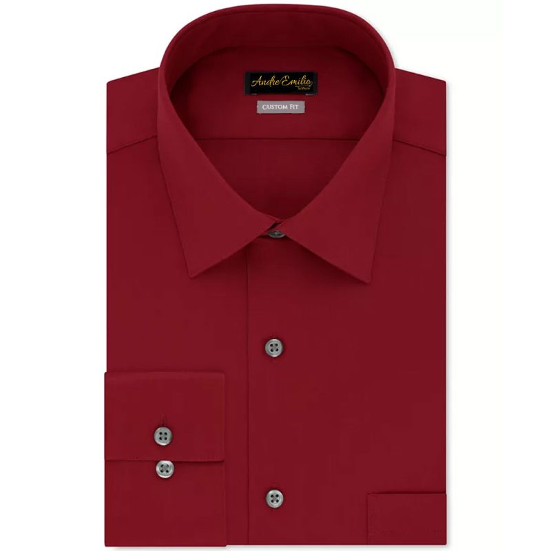 Men's Red Dress Shirt