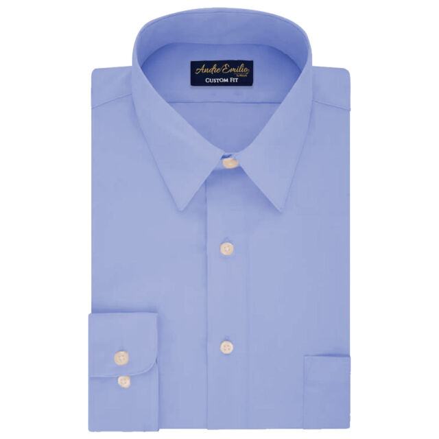 Powder Blue Colorful Men'S Dress Shirt main image 0