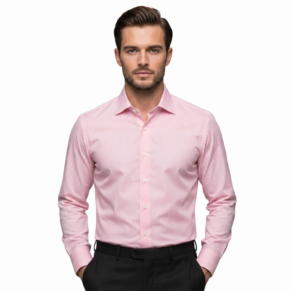 Andre Emilio Rose Pink Shirt For Men