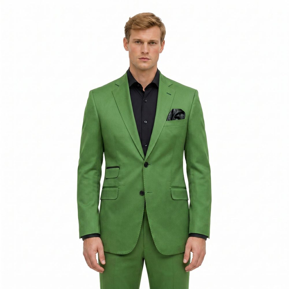 Pick Stitch Men’s Green Blazer