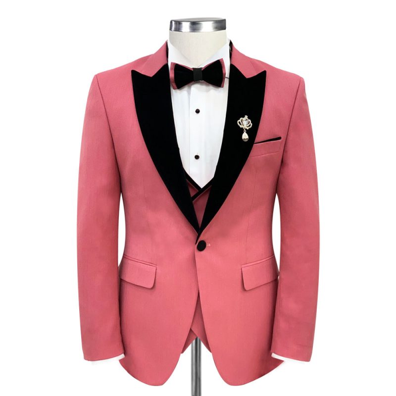 Hot Pink Tuxedo