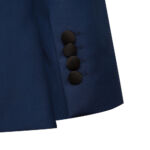 Men’s Navy Blue Tuxedo With Black Lapel