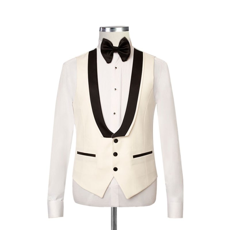 White And Black Waistcoat