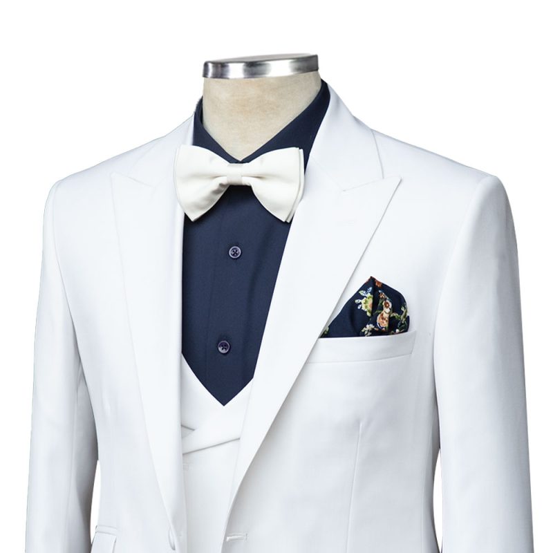 Buy Mens White Piece Suit by Andre Emilio Free Shipping