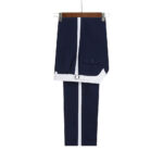 Navy Tuxedo With White Lapel