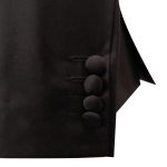 Custom Black 3 Piece Tuxedo Suit With Shawl Lapel