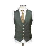 Pick Stitch Green Suit