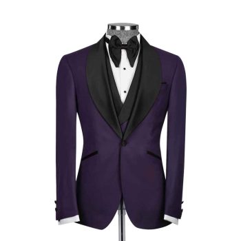 Midnight Purple Tuxedo