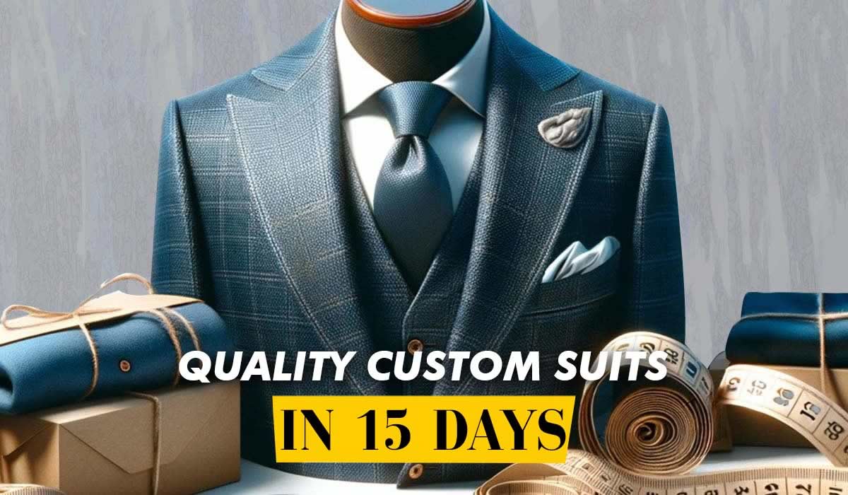 Quality Custom Suits In 15 Days