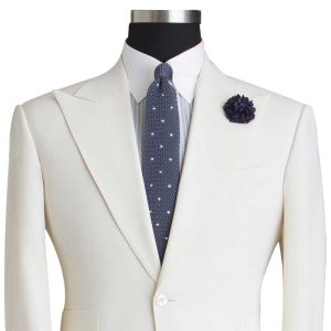 Shawl Lapel Super 100s Ivory Dinner Jacket main image 0