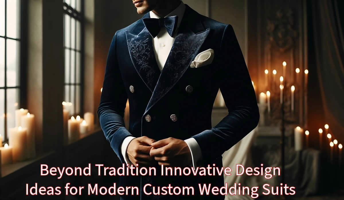 Beyond Tradition Innovative For Modern Custom Wedding Suits