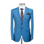 Light Blue 2 Piece Suit