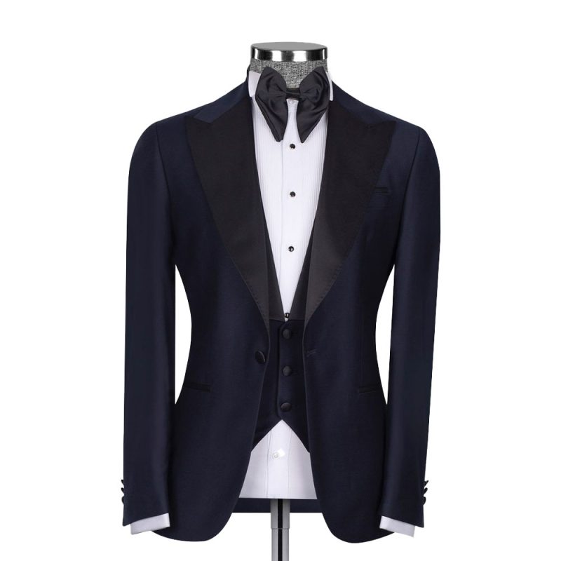 Dark Navy Blue Tuxedo