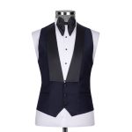 Dark Navy Blue Tuxedo