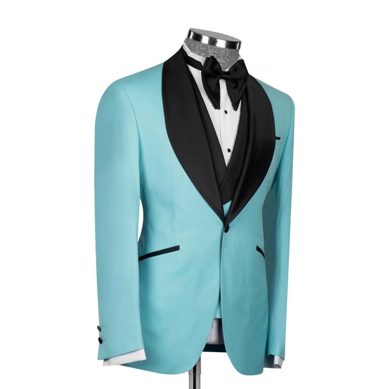 Blue Tuxedo - Turquoise Suit