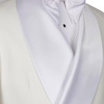 Ivory Tuxedo With White Lapel