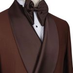 Chocolate Brown Tuxedo For Men