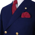 Navy Double Breasted Suit