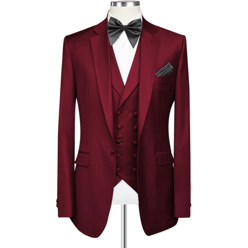 Dark Crimson Suit