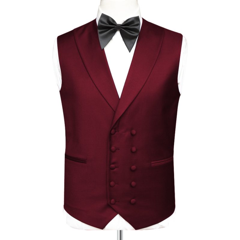Dark Crimson Waistcoat